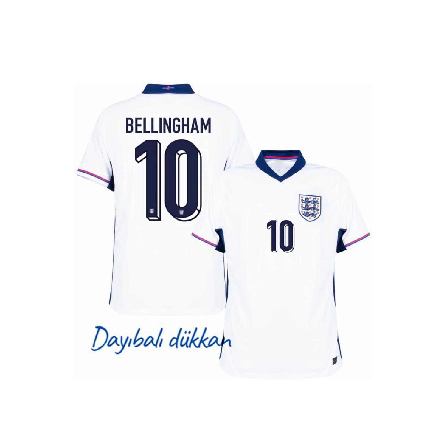 

Джерси Daybal England Джуда Беллингема Евро-2024 S белый
