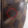 LOUIS VUITTON Rivington PM Tote Bag N41157 Brown Damier canvas Women Used