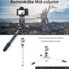 INNOREL RT75C Carbon Tripod 165CM Travel Tripod Professional Grade Nut Lock Elevator Load Capacity 20KG Leg Adjustable Monopod Pipe Diameter 29mm