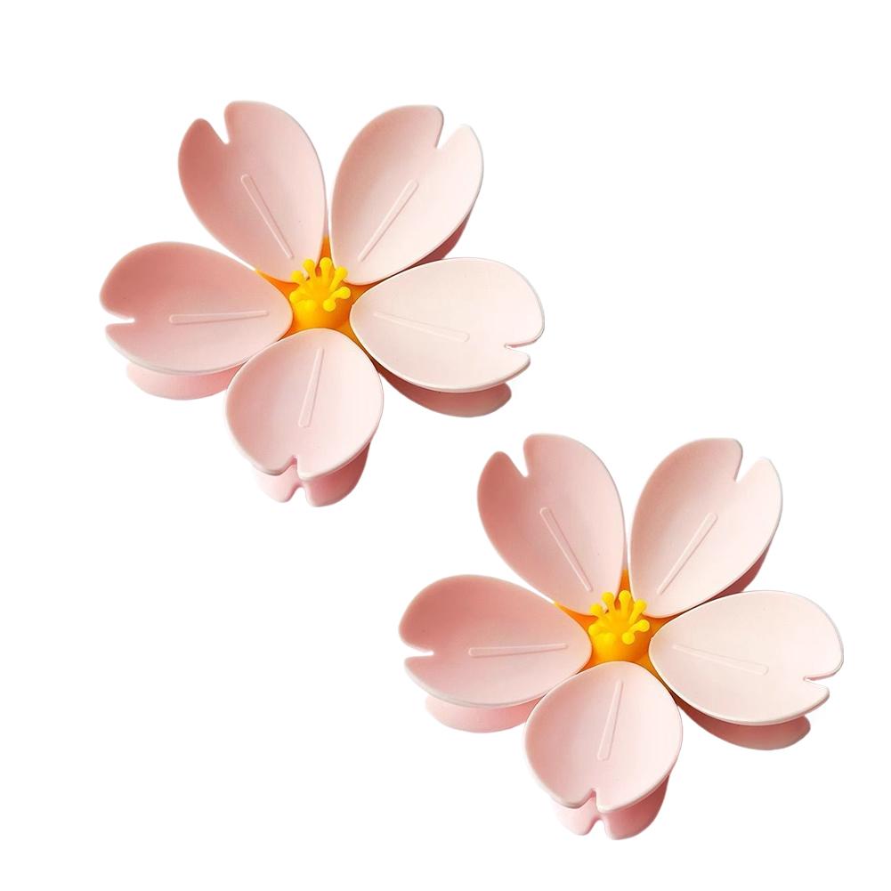 

2 шт. 3D магнитных зажима для пакетов в виде цветущей сакуры, многоцелевые зажимы для запечатывания, для хранения продуктов на кухне, для украшения холодильника, портативные инструменты.