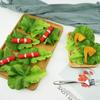 Simulation Kitchen Decor Artificial DIY Vegetable Model Lettuce Adornment Kids Toy Lettuce Leaves