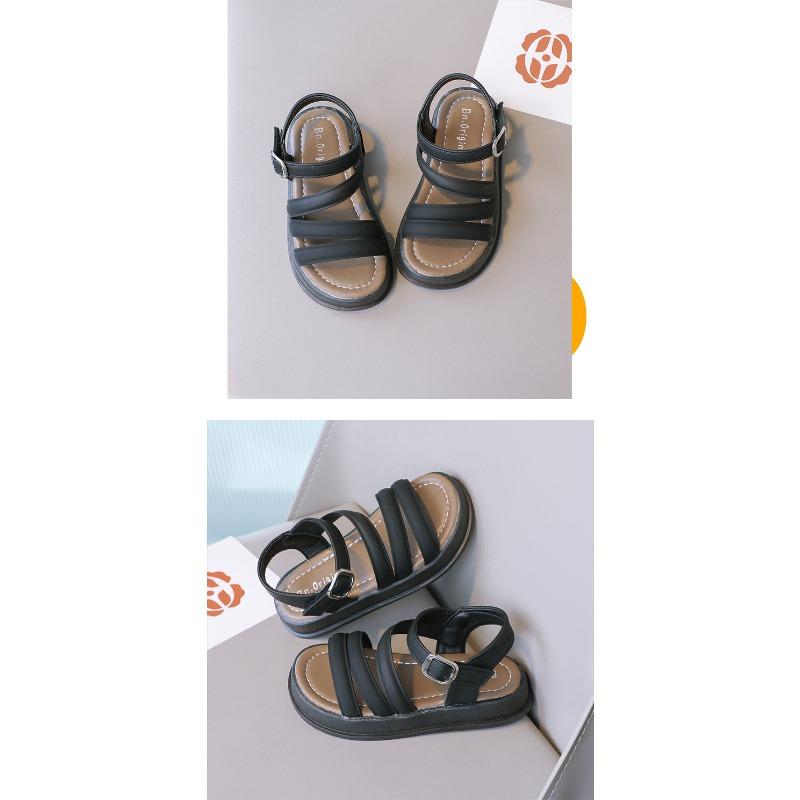 Sommer Neue Kindersandalen Koreanische Version von Mädchen Sandalen mit weicher Sohle und offener Spitze Große Kinder Römersandalen Flut