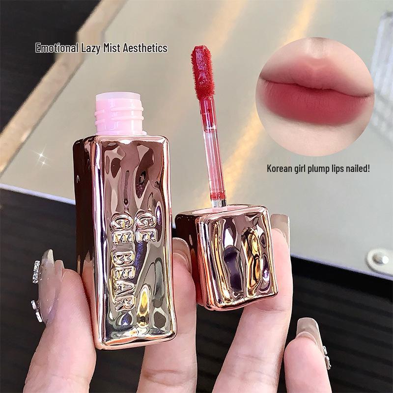 Gege Velvet Matte Lip Mud: Easy-to-Apply Student Lip Gloss
