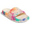 Adidas Adilette 22 Slide Sand Strata Paint Splatter Unisex Sneakers Cream Semi-Solar-Yellow IF1439