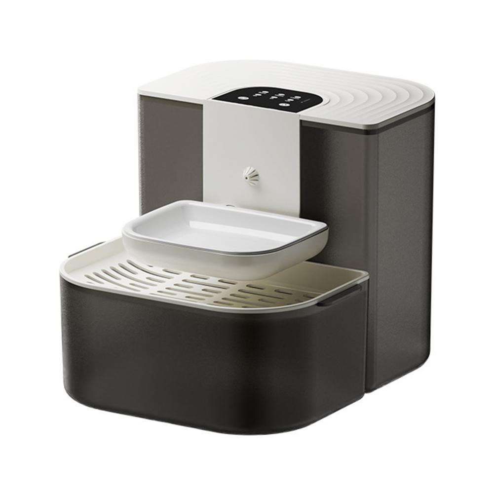 4.5L Wireless Cat Water Fountain No Filter Wastewater Separation Smart Pet Waterer Rechargeable Automatic Water Dispenser