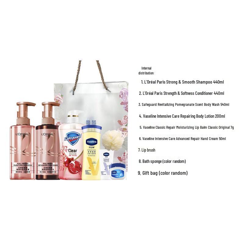 L'Oreal 6-Piece Bath and Body Gift Set