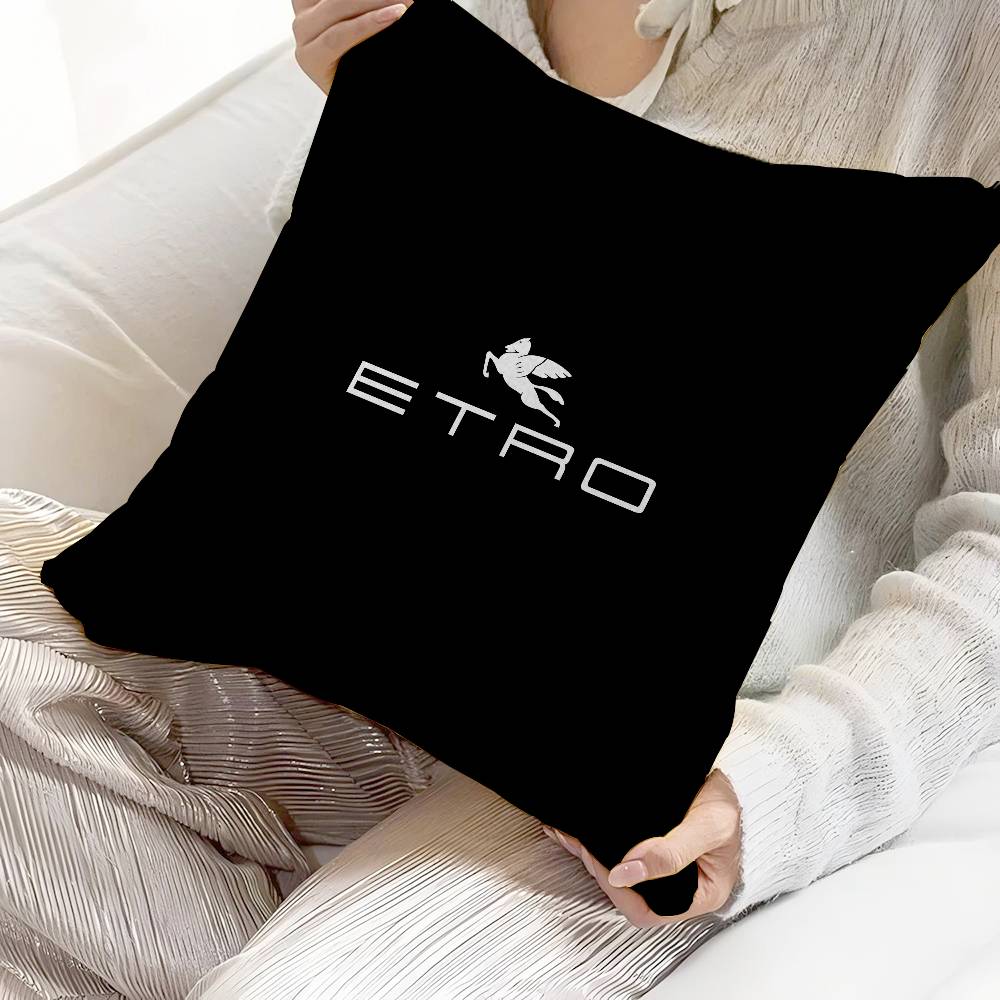 Brand E-Etro Pillow Cushion Cover Pillowcase Living Room Sofa Home Decor Customized