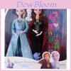 Conjunto de Brinquedos Boneca Barbie Com Acessórios de Vestir Para Pequenas Princesas Meninas Caixa de Presente Infantil Deluxe Personagens)