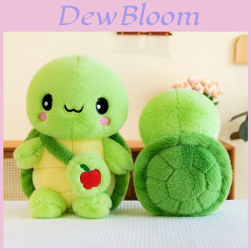 Green Apple Turtle Plush Toy With Pp Cotton Filling For Kids Birthday Gift