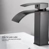 Basin Waterfall Sink Faucet Easy To Clean And Install Waterfall Basin Sink Faucet Bathroom Faucet