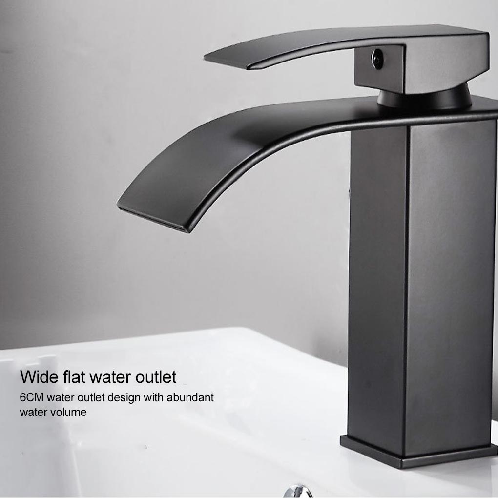 Basin Waterfall Sink Faucet Easy To Clean And Install Waterfall Basin Sink Faucet Bathroom Faucet