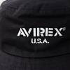 Military Bucket Hat Unisex Hat Bucket Hat ARMY Army Men Women Bucket Casual Hat [AVIREX] US.BASE <USBASE Black>