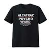 Vintage Alcatraz Psycho Station Gefängnis Ambulanz San Francisco T-Shirt Vintage Lässig Vielseitig Unisex Designer Kleidung