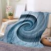 1Pc Cartoon Print Flannel Blanket, High Quality Comfortable for All Seasons, Home Decor, Warmth and Comfort, Perfect for Christmas Birthday Gift