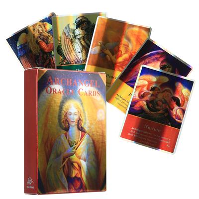 Tarjetas láser Arcángel Oráculo Tarjeta de adivinación del destino