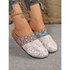 New Style Thick-soled Flat-front Slip-on Women's Shoes with Open Design for Casual Wear Devotion
