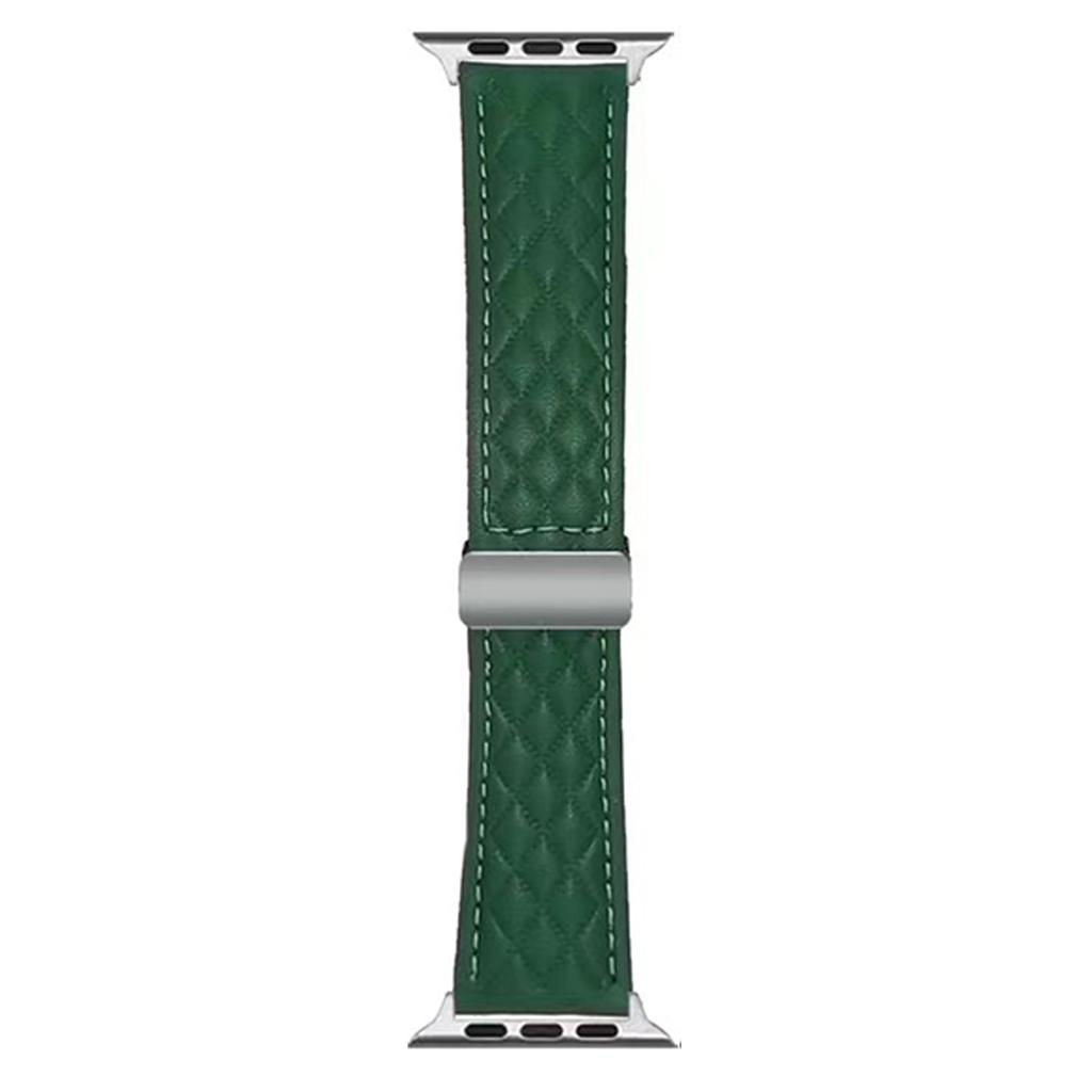 Watch Band For Apple Watch Series 10 Ultra 9 8 7 SE 6 5 4 3 2 1 46mm 49mm 45mm 44mm 42mm Magnetic Starlight Buckle Leather Strap