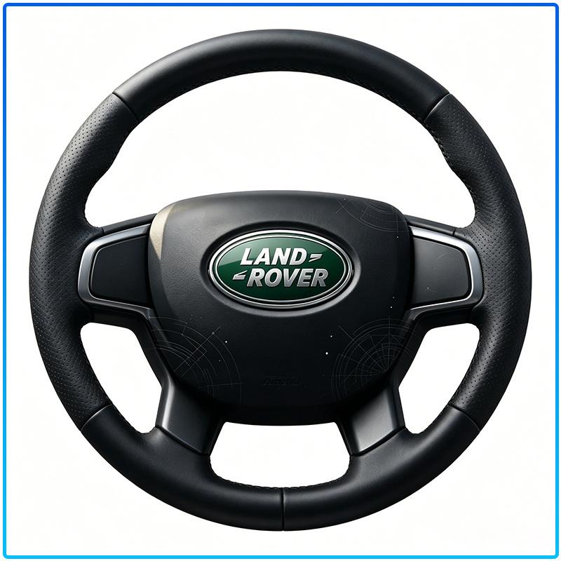 1 Pezzo ABS Coprivolante Auto Stemmino Centrale Emblema Adesivo Per Land Rover Freelander 2 L2 L319 L462 LF Range Sport Evoque L322 Discovery 2 3 4 5