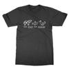 Eat Fruit Not Friends T-Shirt Top Funny Vegan Vegetarian Tee