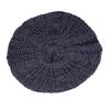 Women Fall Winter Hat Knitted Bonnet Solid Color Elastic Twisted Texture Keep