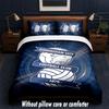 Birmingham City Design Bed Bedding Set 1 Duvet Cover + 2 Pillowcases Soft Breathable Household Bed Linens