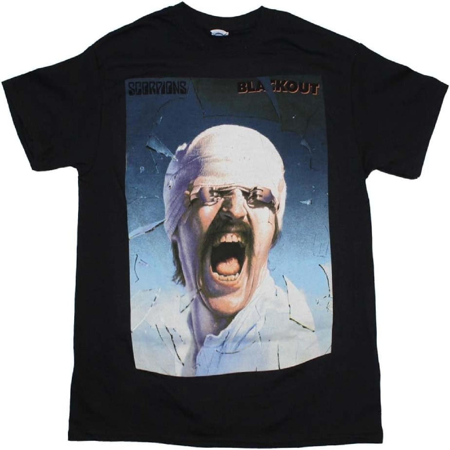 Scorpions- Blackout T-Shirt Size L S