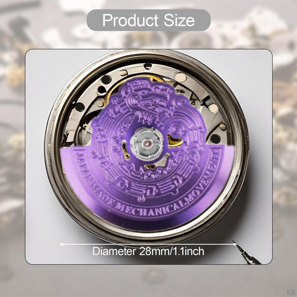 Automatic Mechanical Movement, Hammer Rotor Replacement Attachment, Oscillating Weight for 6R36,