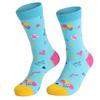 1 Pair Funny Socks Novelty Pattern Cotton Socks Colourful Casual Socks Gifts Men Women High Ankle Socks Bicycles Socks