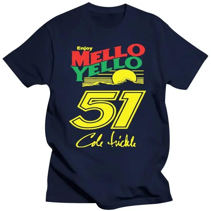 Heavyweight Informal New New 2024 Cole Trickle Days Of Thunder Mello Yello 51 Usa Size S To 5Xl TShirt En1 Popular Tee Shirt