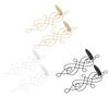 2 Sets Wall Candle Sconce Holder Foldable Deformation Resistance Innovative Wall Candle Holder for Bedroom Dining Room