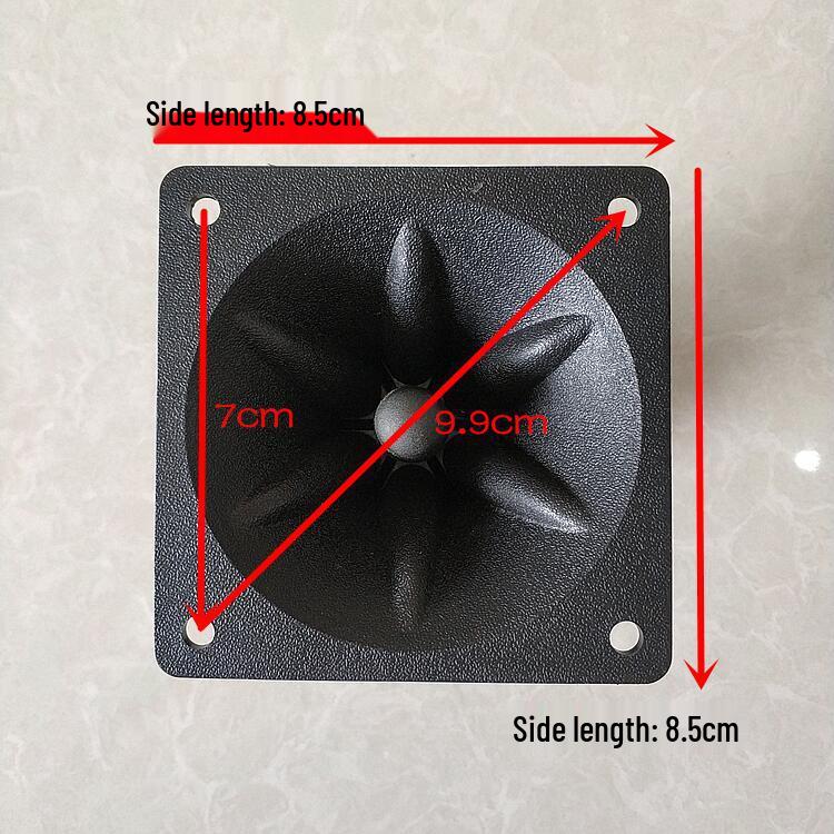 Square Rectangular Ceramic Piezoelectric Horn Tweeter – 8.5x8.5, 18.5x7.9, 25.7x10.8