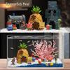 Ananas Huis Aquarium Decoratieset – Thema Figuurtjes en Decoraties van SpongeBob