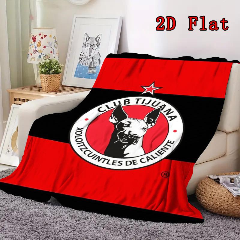 Club Tijuana 2D Flat Pattern Flannel Blanket High quality All Seasons Warmth and Comfort Perfect for Christmas Gifts.MMT0918037
