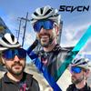 SCVCN Cycl Brillen Photochrome Radsport Sonnenbrillen Herren UV400 Brillen Sport MTB Outdoor Brillen Fahrrad Brillen Damen Sonnenbrillen