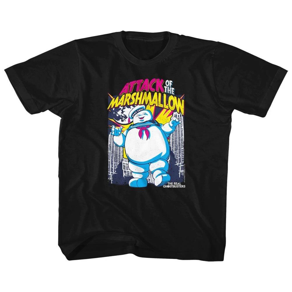 The Real Ghostbusters Marshmallow Attacks TV Children s T-shirt 120