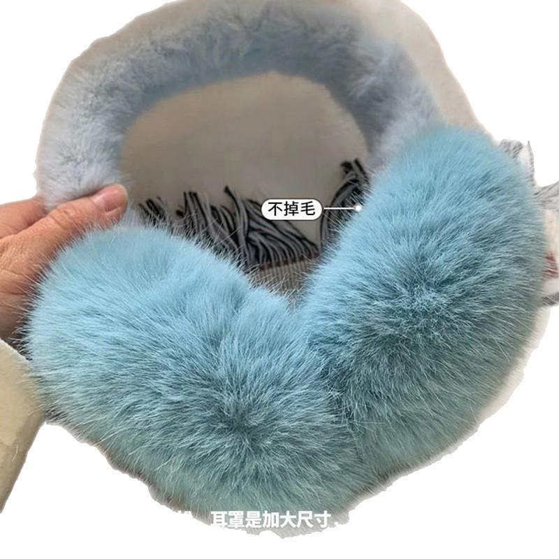 Women's Plush Faux Fur Winter Earmuffs Warm Ear