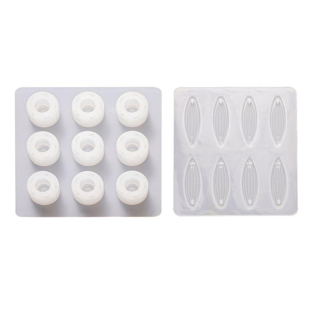 Tulips Night Light Silicone Mold Set Flower and Leaf Shaped Lamps Crafting Mould Nightlight Epoxy Mould Jewelry Supplies