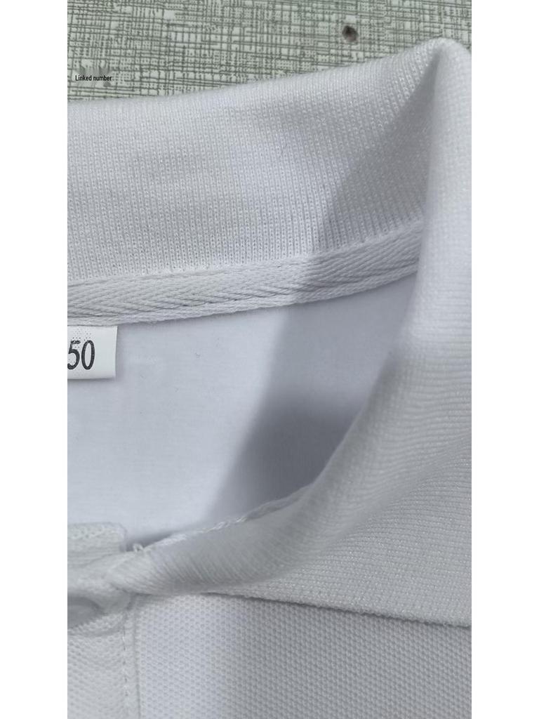 Polo con Fodera in Pile per Bambini - Uniforme Scolastica (Autunno inverno) - Strato Base Bianco a Maniche Lunghe per Bambini e Bambine della Scuola Primaria e Secondaria