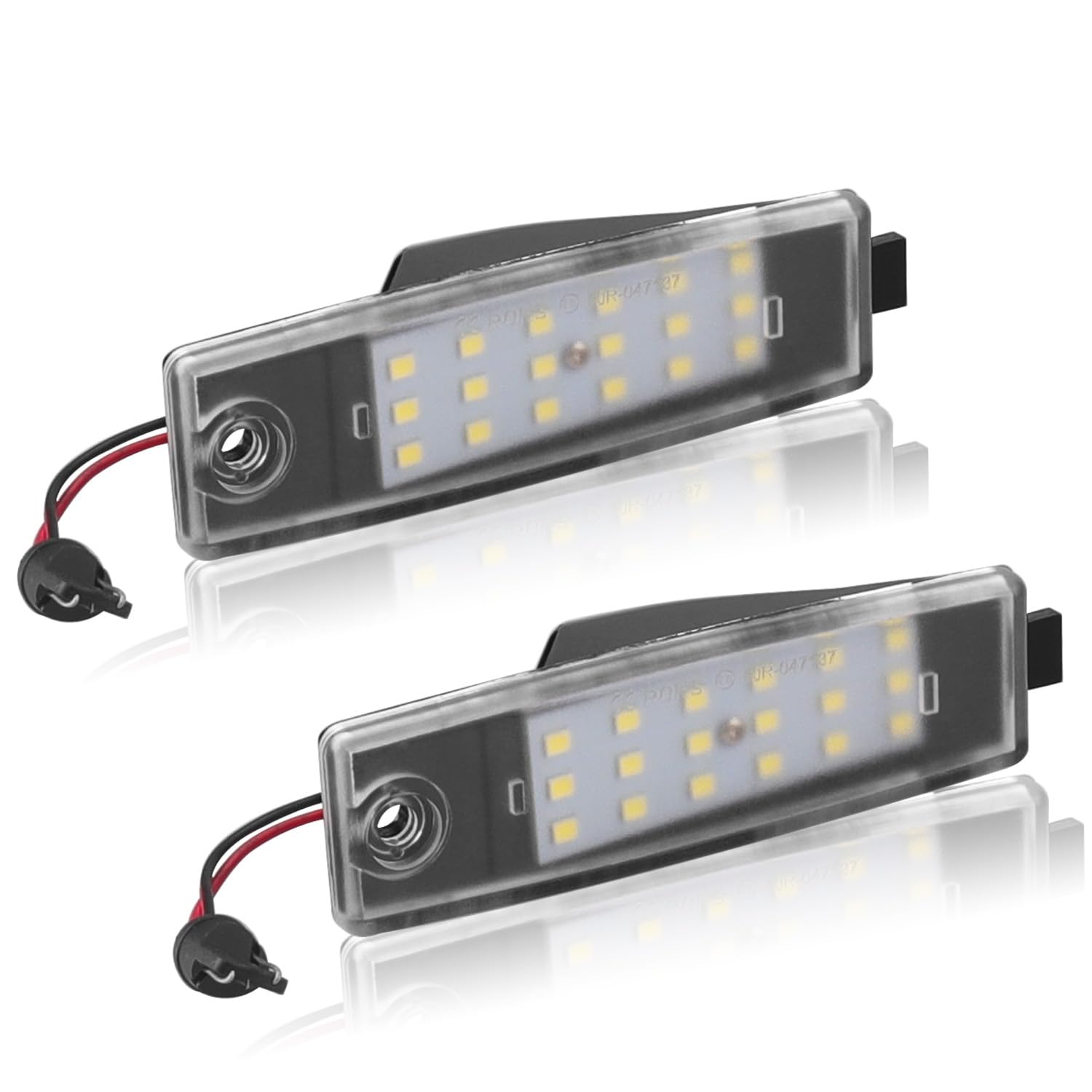 Toyota Hiace 200 Series LED License Lamp, Set of 2,