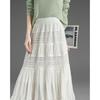 Elegant French Style A-Line Midi Skirt