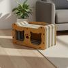 Double Hole Cat House Sturdy Corrugated Paper Cardboard
