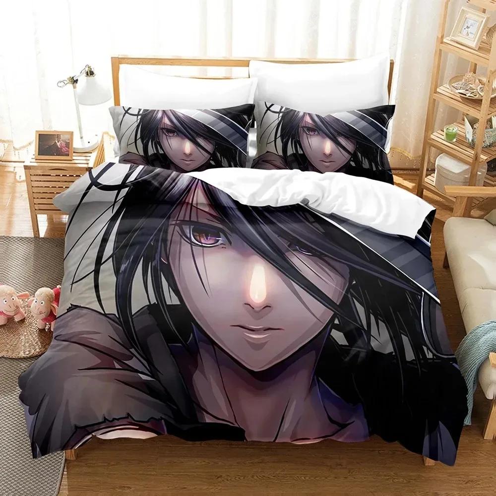 3D Print Anime Dororo Bedding Sets with Pillowcase Twin Full Queen King Size Duvet Cover Set for Adult Boys Girls