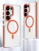 Samsung S25 Ultra/S23 FE/A53 Dual-Color Magnetic Drop-Proof Phone Case