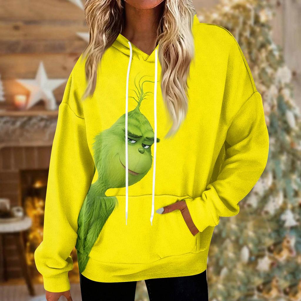 Dámské mikiny Oversized Zimní Plyšové Roztomilé Mikiny Pulovr Trendy Podzimní Zimní Oblečení