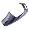 Black Carbon Fiber Look Gear Shifter Trim Cover For BMW 1 3 5 7 Series X3 X4 X5