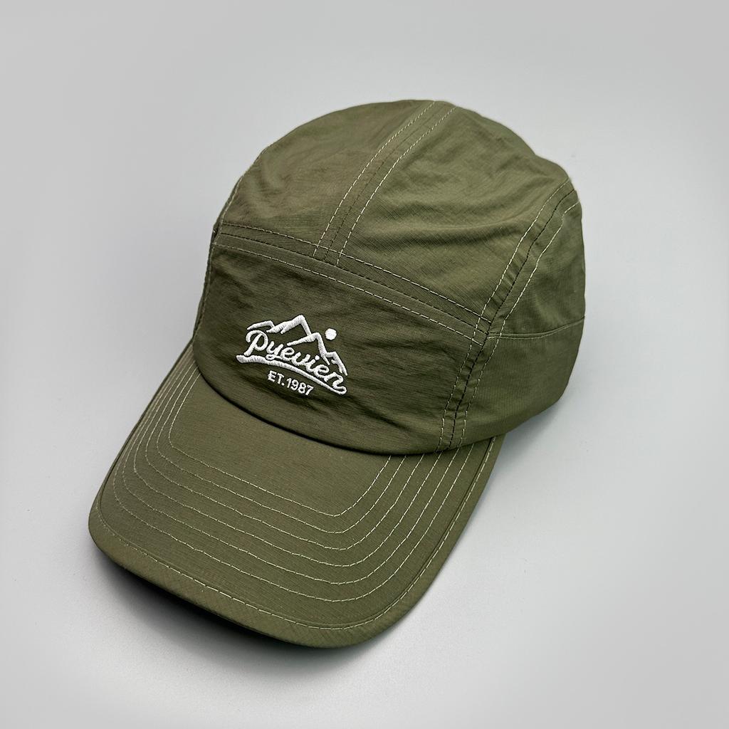Outdoor Quick-Drying Contrasting Colors Embroidery Mountain Peak Letter Baseball Cap Men'S And Women'S Sunshade Travel Cap