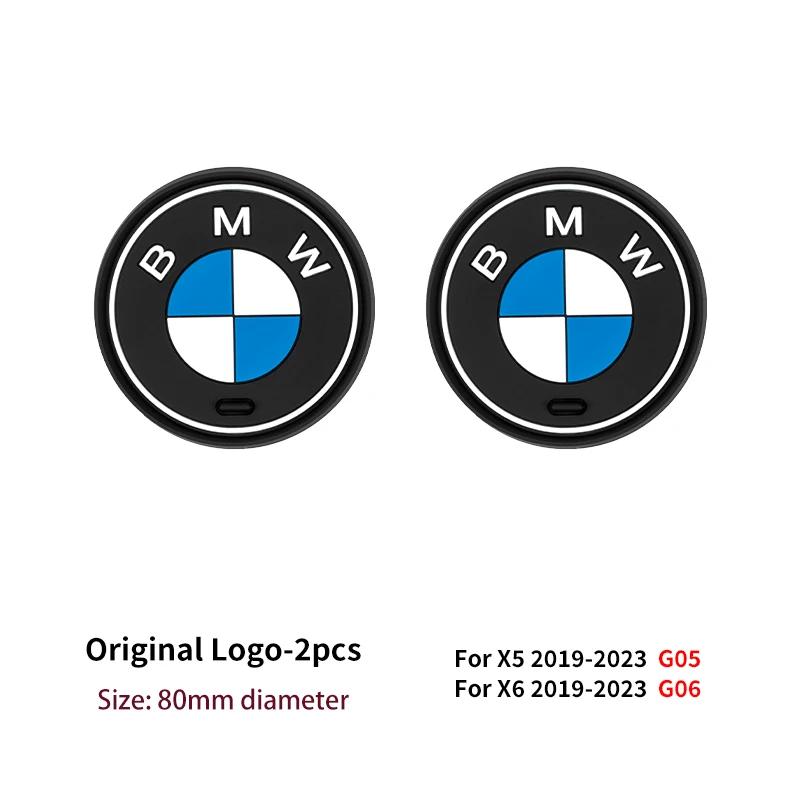 Adesivo per Auto Caldo 2025 M Power Sottobicchieri per Auto in Silicone Antiscivolo Tappetino per Tazza d'Acqua per BMW X1 X2 X3 X5 X4 X6 X7 G30 G20 G32 G11 G12 F40