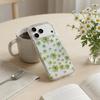Applicable To Iphone17promax Mobile Phone Case, Colorful Laser Flower Apple 18 Anti-drop 17Pro Transparent Case