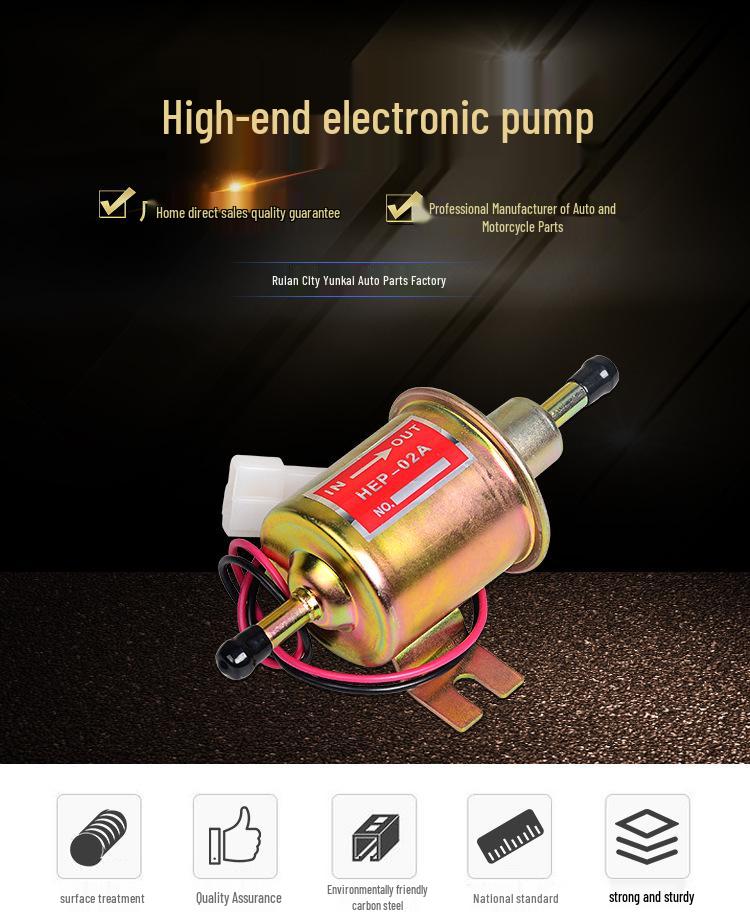 Xin Yun Kai 12V/24V Automotive Low-Voltage Pump: Diesel & Fuel Pump HEP02A