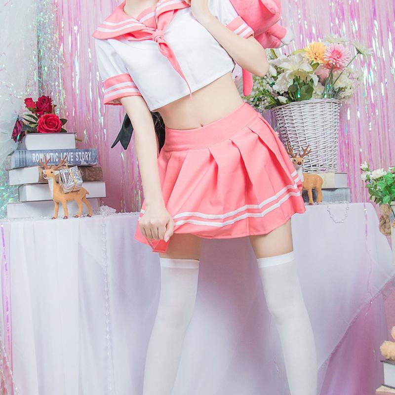 SCIONE 2020 Women's Skirt JK Student Uniform COSPLAY Suit Sailor Suit Sexy Women's Skirt Suit Female